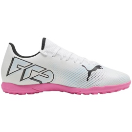 Chaussures de football Puma Future 7 Play Tt M 107726 01 blanche