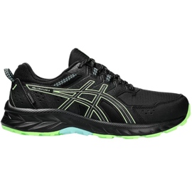 Chaussures de course Asics Gek Venture 9 imperméables M 1011B705 002 noir