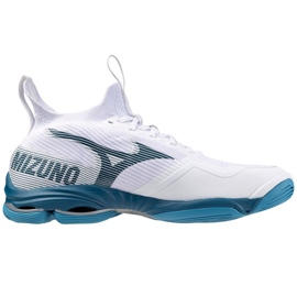 Chaussures de volley-ball Mizuno Wave Lightning Neo 2 M V1GA220221 blanche