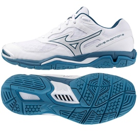 Chaussures de handball Mizuno Wave Phantom 3 M X1GA226021 blanche