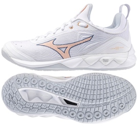 Chaussures de volley-ball Mizuno Wave Luminous 2 W V1GC212000 blanc