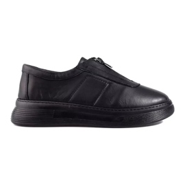 Chaussures pour femmes en cuir noir par T.Sokolski le noir Chaussures pour femmes en cuir noir par T.Sokolski le noir