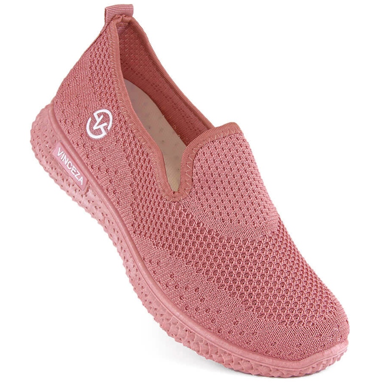 Chaussures de sport à enfiler pour femmes, roses, Vinceza 34602