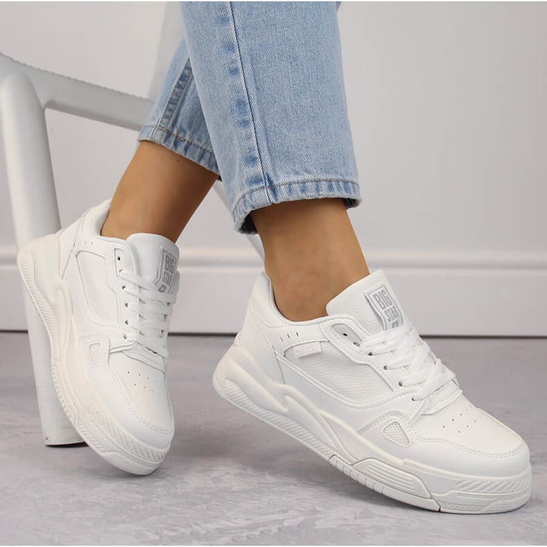 Chaussures de sport blanches Big Star NN274667