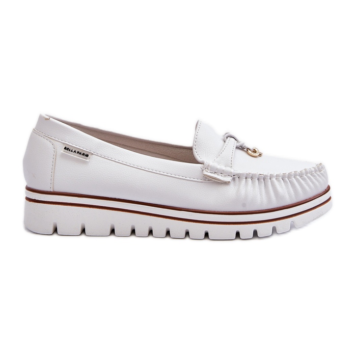 Mocassins Pour Femmes Sur Plateforme Blanc Railav blanche Mocassins Pour Femmes Sur Plateforme Blanc Railav blanche