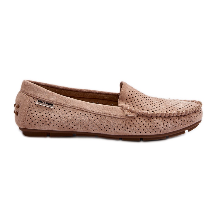 Mocassins Ajourés Femme Beige Rasirna Mocassins Ajourés Femme Beige Rasirna