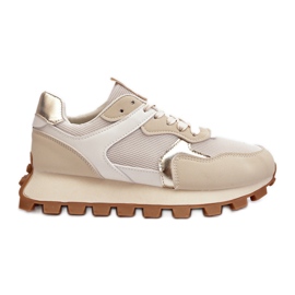 Baskets de chaussures de sport pour femmes Ralita beiges Baskets de chaussures de sport pour femmes Ralita beiges