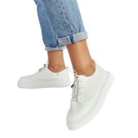 Baskets perforées blanches Laytonville