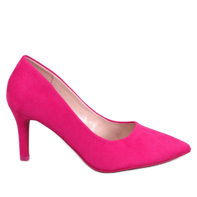 Escarpins femme classiques Eurielle Fuchsia rose