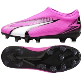 Chaussures Puma Ultra Match Ll FG/AG Jr 107770 01 rose