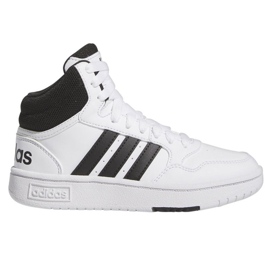Chaussures Adidas Hoops Mid 3.0 K Jr IG3715 blanc