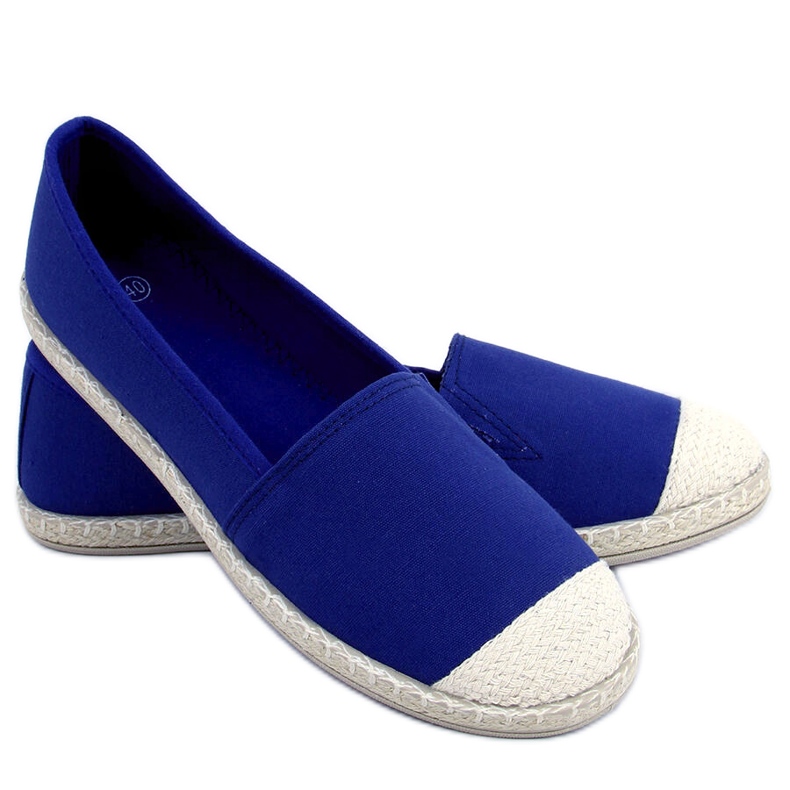 Espadrilles femme Casto Marine bleu