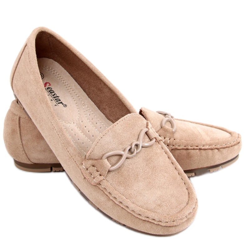 Mocassins Saga Kaki, femmes beige Mocassins Saga Kaki, femmes beige
