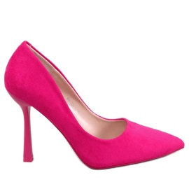 Escarpins Camerin Fuchsia en daim, femmes rose
