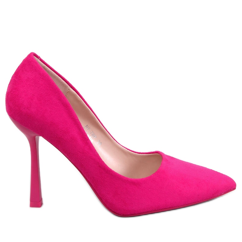 Escarpins Camerin Fuchsia en daim, femmes rose