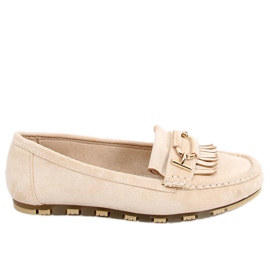 Mocassins femme Leif Beige Mocassins femme Leif Beige