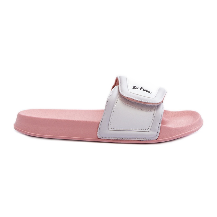 Lee Cooper Tongs pour femmes LCW-24-42-2491L Blanc/Rose blanche Lee Cooper Tongs pour femmes LCW-24-42-2491L Blanc/Rose blanche