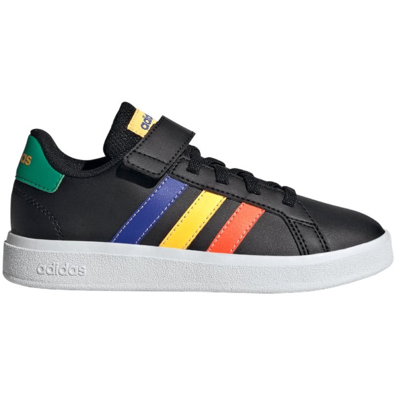 Chaussures Adidas Grand Court 2.0 El K Jr HP8914 le noir
