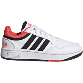 Chaussures Adidas Hoops 3.0 K Jr GZ9673 blanc