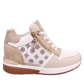 Telts Baskets compensées beiges