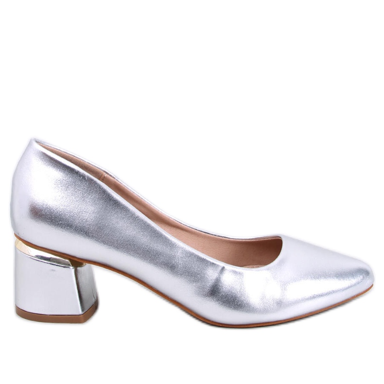 Escarpins à talons hauts Shers Silver argent