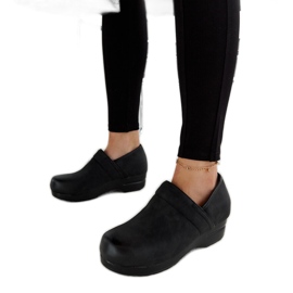 Chaussures à plateforme Montoro noires le noir