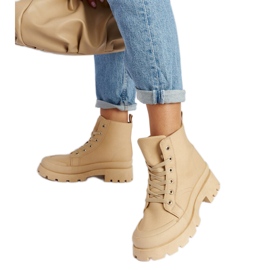 Bottines légères beiges d'Obispo