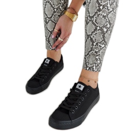 Baskets Rocky en tissu noir le noir Baskets Rocky en tissu noir le noir