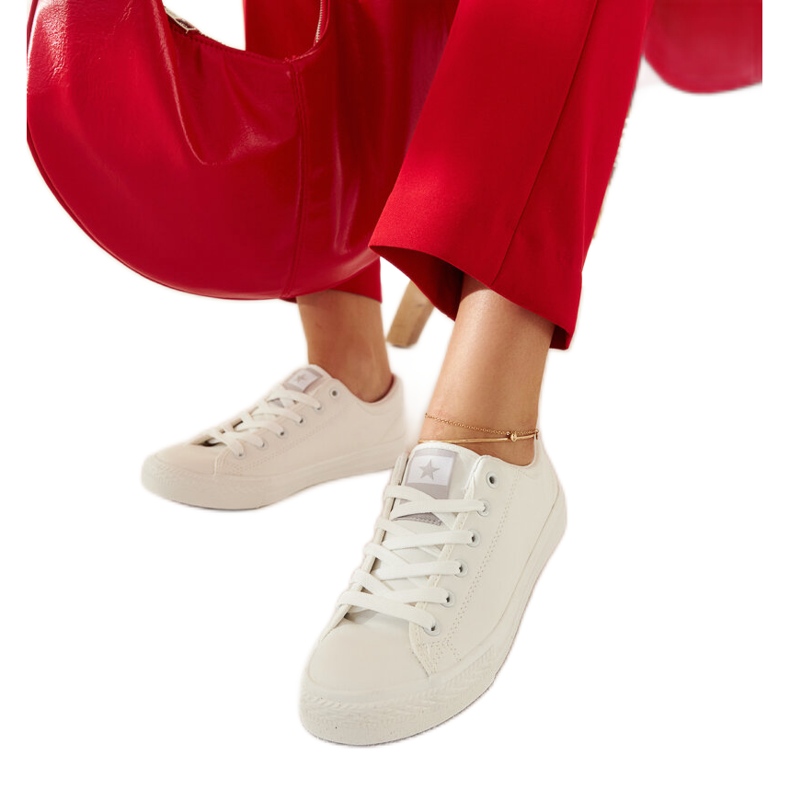 Baskets de sport blanches Kimberlee