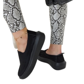 Les brogues noires de Marcie le noir