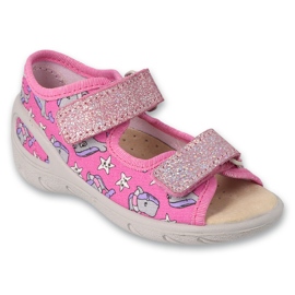 Befado chaussures pour enfants pu 063X017 rose Befado chaussures pour enfants pu 063X017 rose