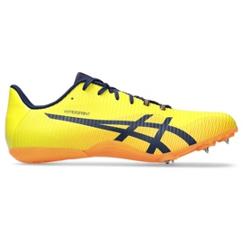 Asics Hypersprint 8 chaussures à pointes 1093A197 750 jaune