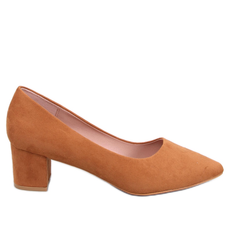 Escarpins à petit talon Trabersi Camel brun