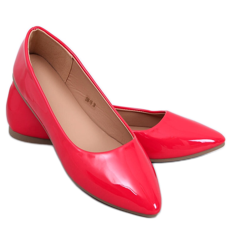 Xants Ballerines vernies rouges