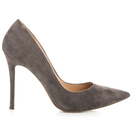 Vices Talons en daim gris