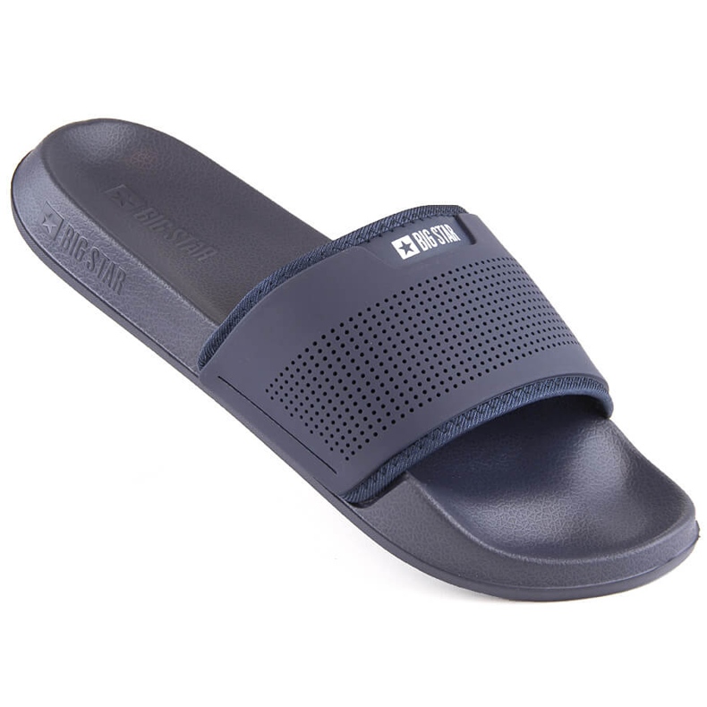 Tongs de sport bleu marine pour homme Big Star NN174696