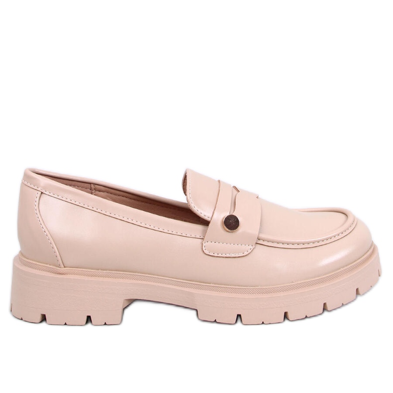 Mocassins plateforme Sidney kaki beige Mocassins plateforme Sidney kaki beige
