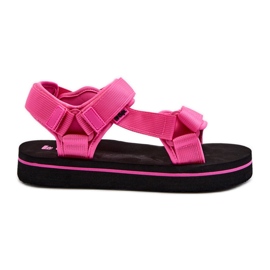 Sandales à plateforme pour femmes Lee Cooper LCW-24-05-2750L Fuchsia rose