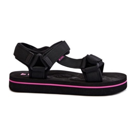 Sandales plateforme pour femmes Lee Cooper LCW-24-05-2751L noir