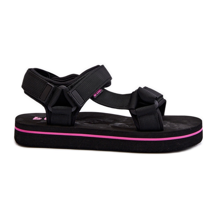 Sandales plateforme pour femmes Lee Cooper LCW-24-05-2751L noir le noir Sandales plateforme pour femmes Lee Cooper LCW-24-05-2751L noir le noir