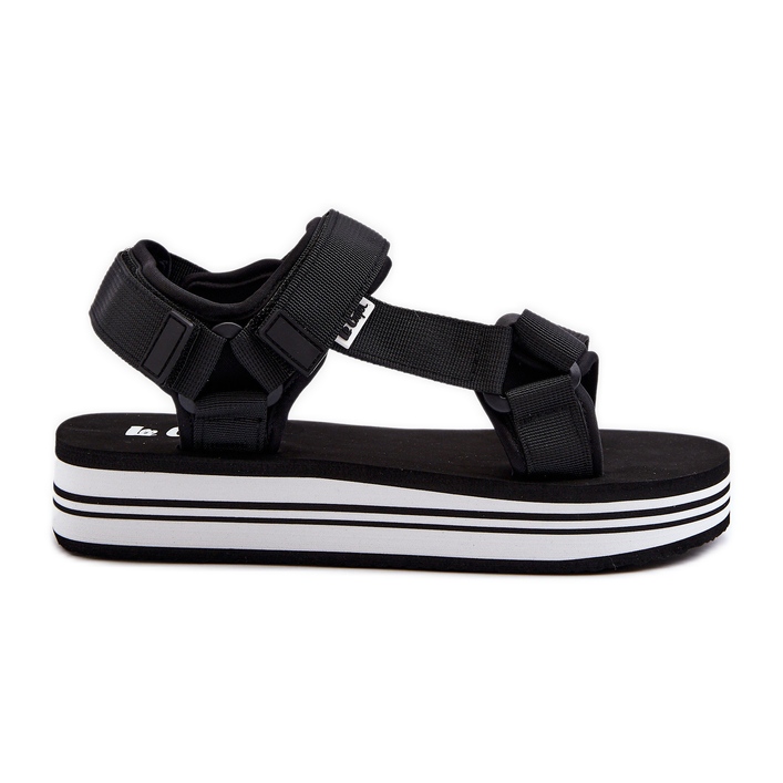 Sandales à plateforme pour femmes Lee Cooper LCW-24-05-2753 Noir le noir Sandales à plateforme pour femmes Lee Cooper LCW-24-05-2753 Noir le noir