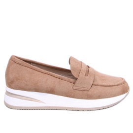 Mocassins compensés Pacifs Camel brun Mocassins compensés Pacifs Camel brun