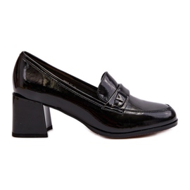 Vinceza Escarpins à talons hauts vernis noirs Felicijana le noir Vinceza Escarpins à talons hauts vernis noirs Felicijana le noir