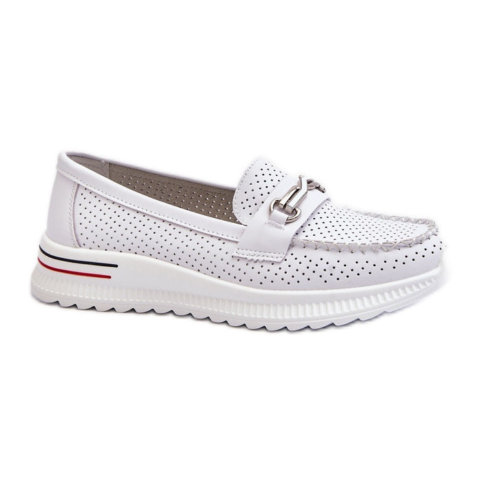Vinceza Mocassins En Cuir Femme Blanc Veridinna blanche Vinceza Mocassins En Cuir Femme Blanc Veridinna blanche