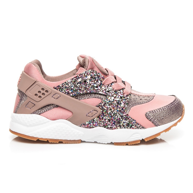 Kylie Baskets roses à paillettes