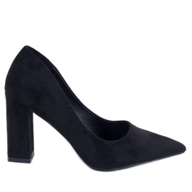 Escarpins à talons aiguilles noirs Verizon le noir