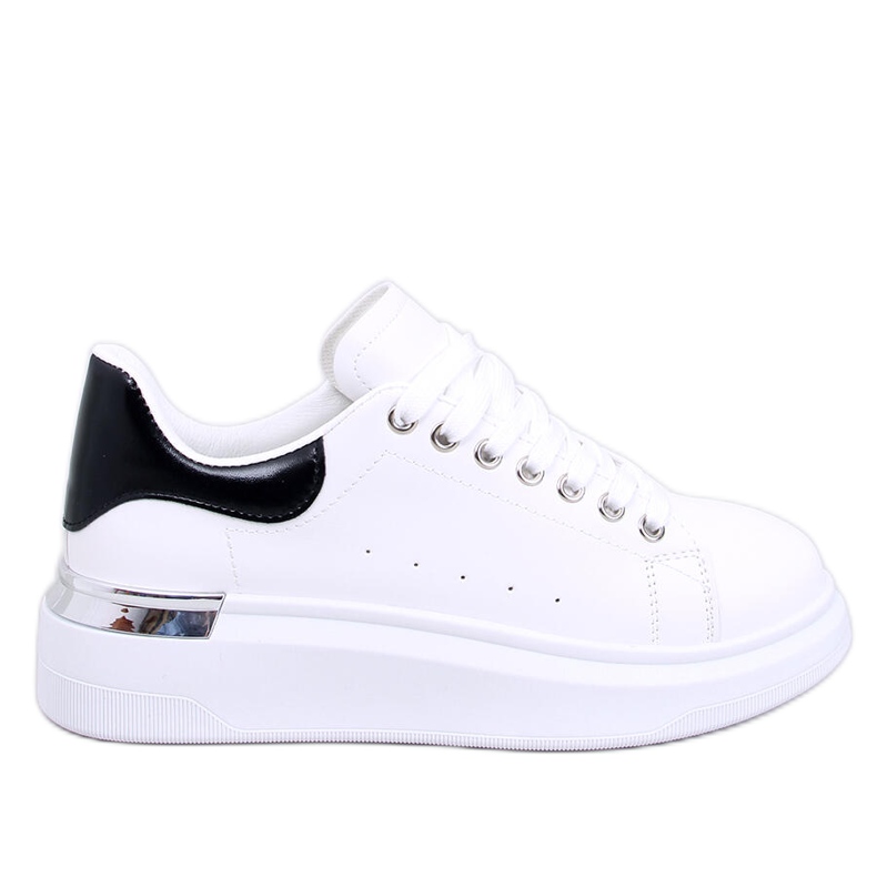 Baskets femme Raclei noires blanche
