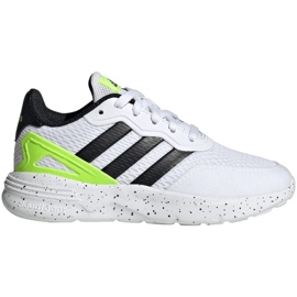 Chaussures Adidas Nebzed Lifestyle Lace Running IG2886 blanc