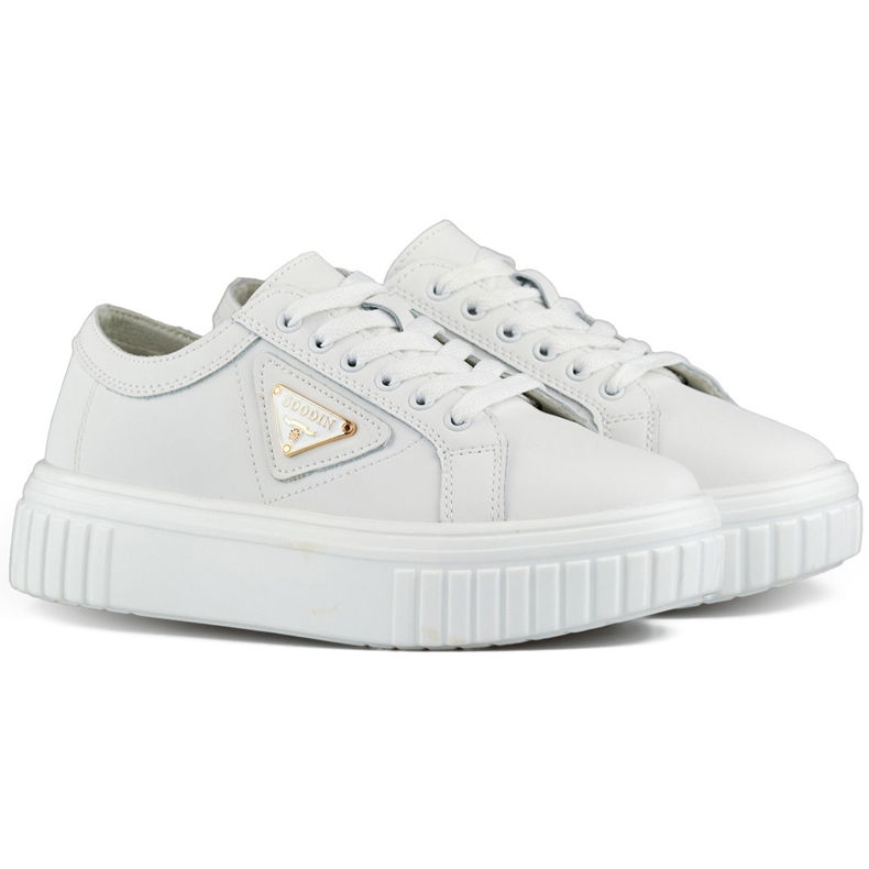 Chaussures de sport blanches pour femmes en cuir naturel, chaussures de sport en cuir pour femmes Chaussures de sport blanches pour femmes en cuir naturel, chaussures de sport en cuir pour femmes