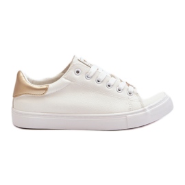 Baskets Femme Eco Cuir Blanc Tiraelle